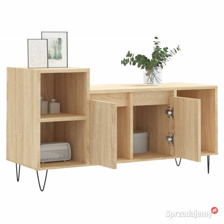 Szafka pod telewizor dąb sonoma 100x35x55 mazowieckie Warszawa