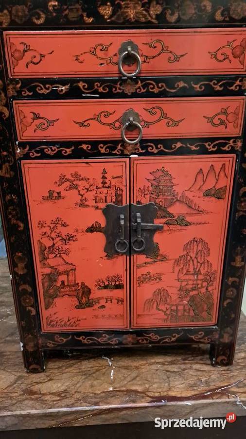 stolik chiński drzewo egzotyczne rękodzieło Antyki mazowieckie Warszawa