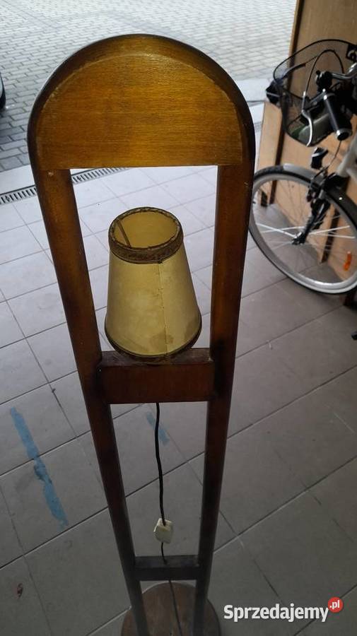 Lampa stojąca PRL Kowalewo Pomorskie