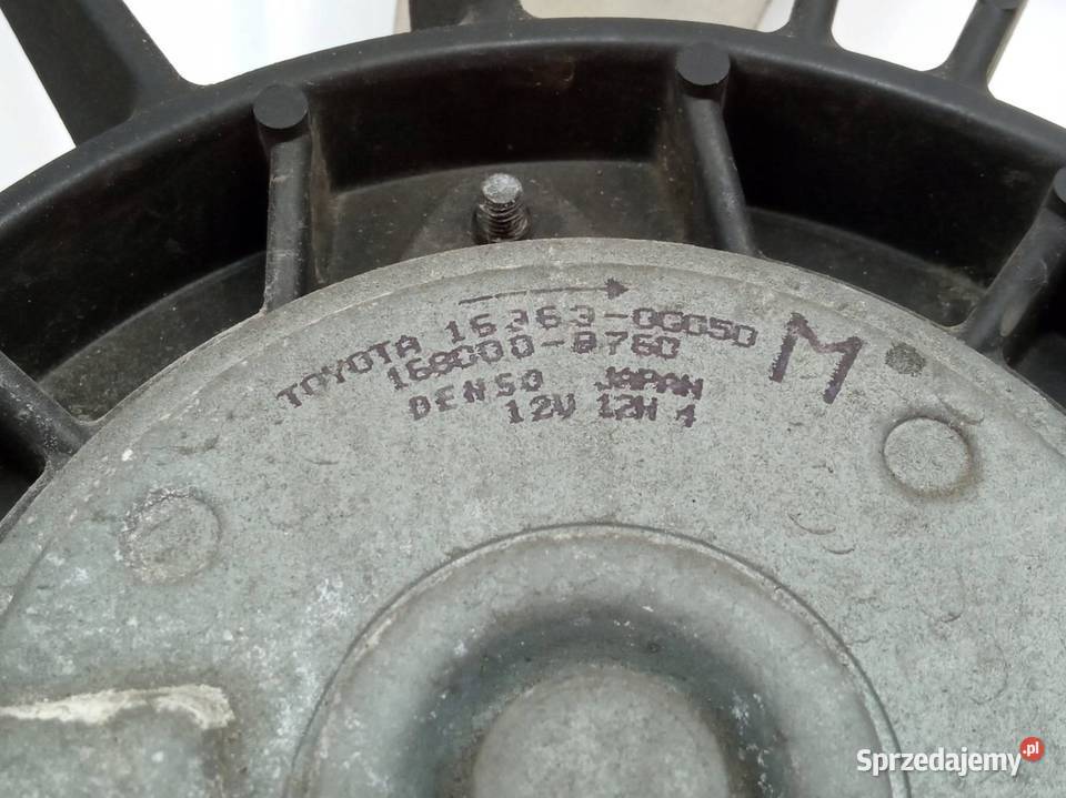 WENTYLATOR CHŁODNICY 14 D Toyota Yaris II osobowe