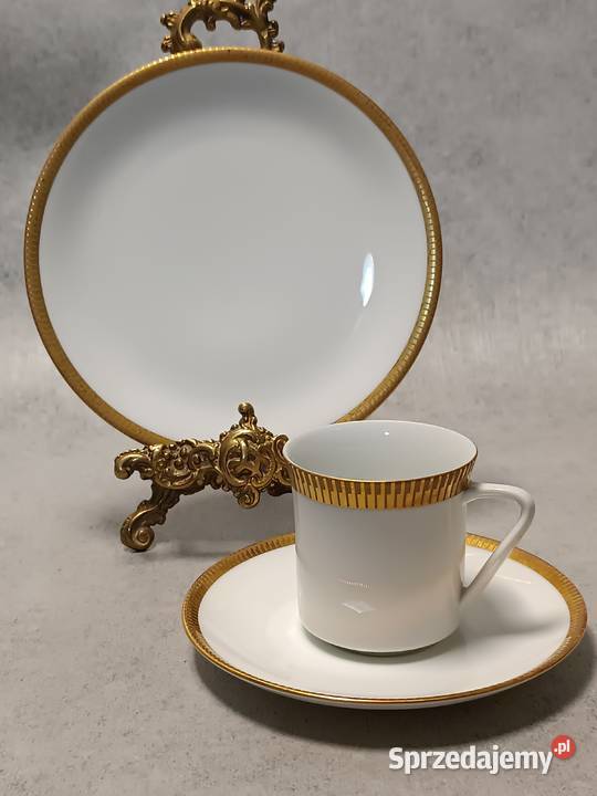 THOMAS Kolekcjonerska Filiżanka Zestaw Porcelana i szkło zachodniopomorskie Dobrzany