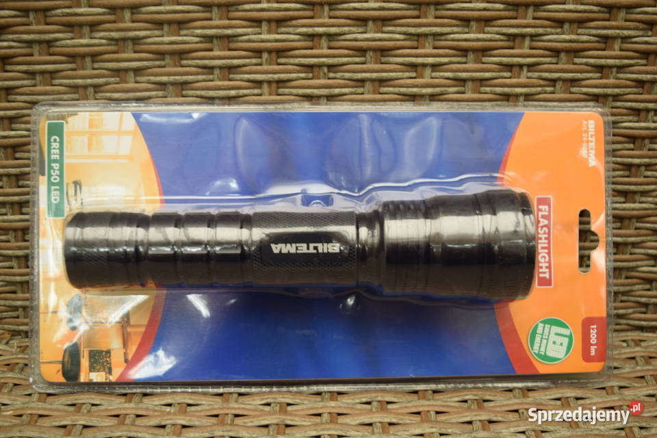 Latarka Długa na 9 Baterii Ledowa Okazja Olsztyn