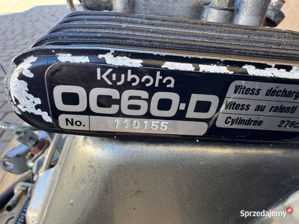 Silnik Kubota OC60 D Stan Jedno Cylindrowy Stąporków