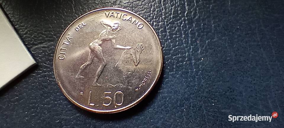 Stare monety 50 lir 1983 Watykan Lesko