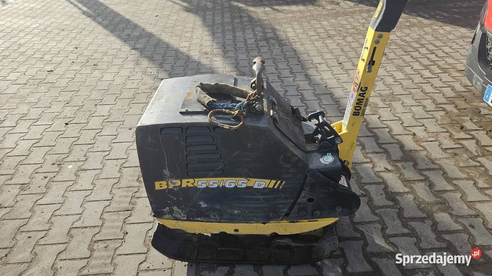 Zagęszczarka Bomag BPR 5565 2021 pęknięty wał Sochaczew