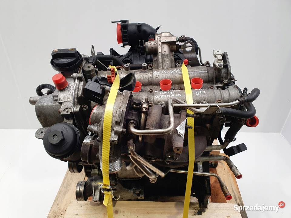 SILNIK KOMPLET VW Touran 14 TSI 140 144 BMY