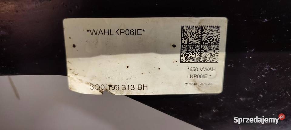 VW TIGUAN II SANKI KOŁYSKA PRZÓD 3Q0199315D dolnośląskie sprzedam
