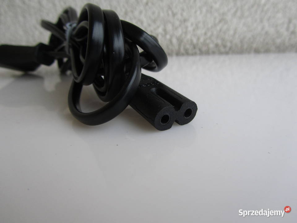 Kabel zasilający płaski czarny ósemka 17 m Olecko sprzedam