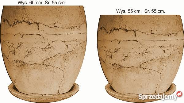 Sprzedam ceramiczną donicę mrozoodporną 50 x 55 Pozostałe Dom i Ogród Jelenia Góra