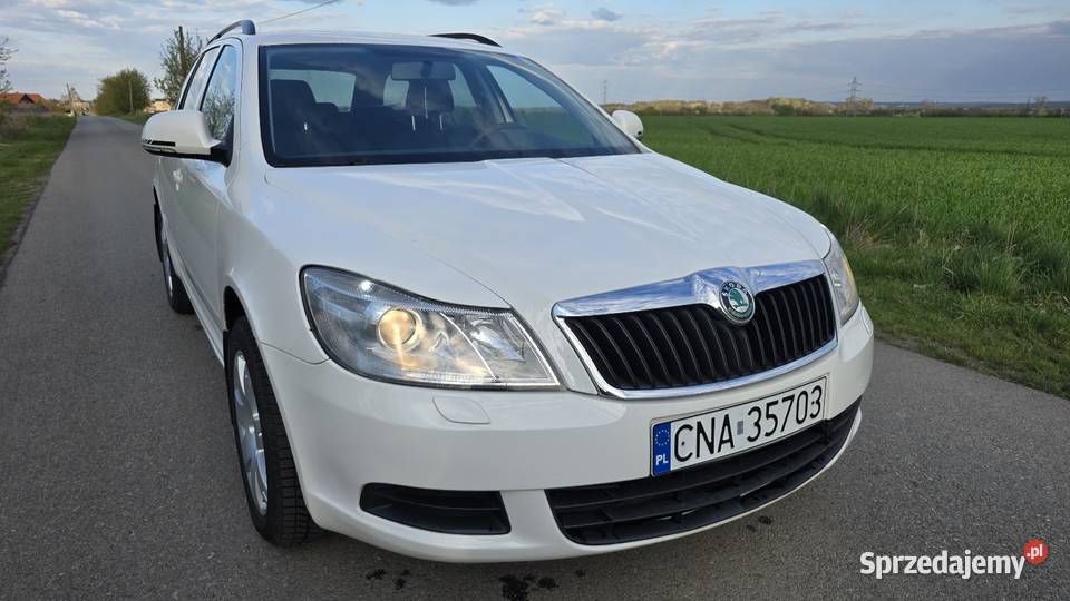 Octavia 16 tdi lift zamiana biały Škoda Gliwice