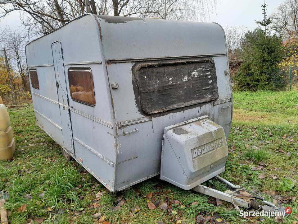 Przyczepa kempingowa Dethleffs do remontu Dethleffs Krosno Odrzańskie