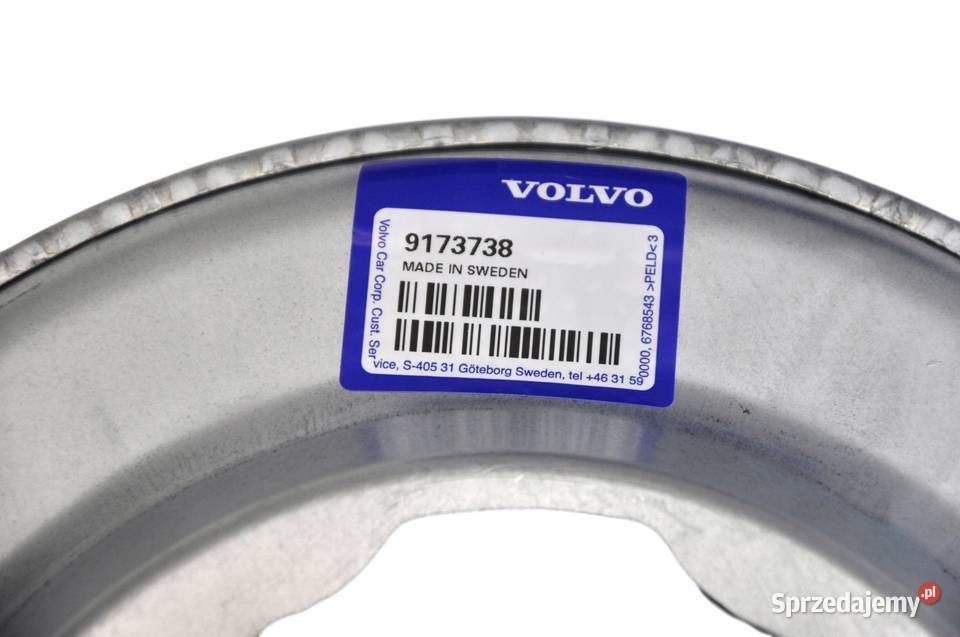 VOLVO 740 prawa oslona tarczy hamulcowej tyl OE dolnośląskie Bielany Wrocławskie sprzedam