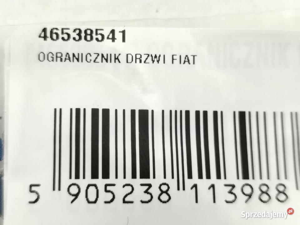 OGRANICZNIK DRZWI TYŁ FIAT BRAVA BRAVO MAREA Części samochodowe
