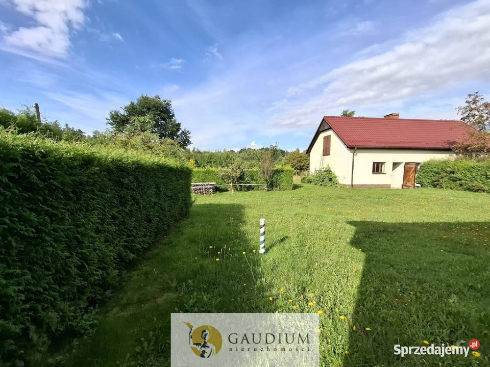 Dom w Leźnie I działka 1227 m2 wolnostojący Leźno