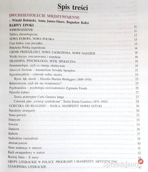 Barwy epok 3 Kultura i literatura W Bobiński A Pozostałe Chełm