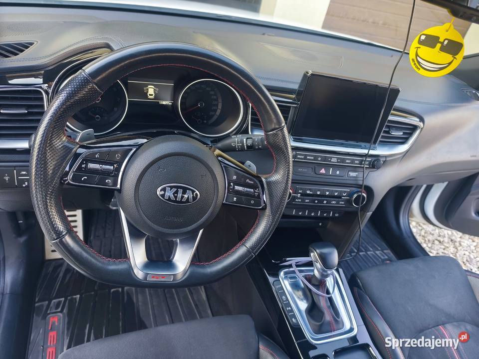 Kia ProCeed serwisowany w ASO biały 2019 r Piastoszyn