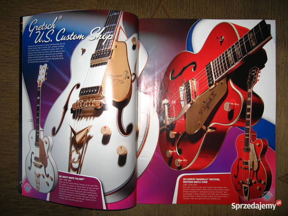 GRETSCH 2006 katalog gitar Kępice