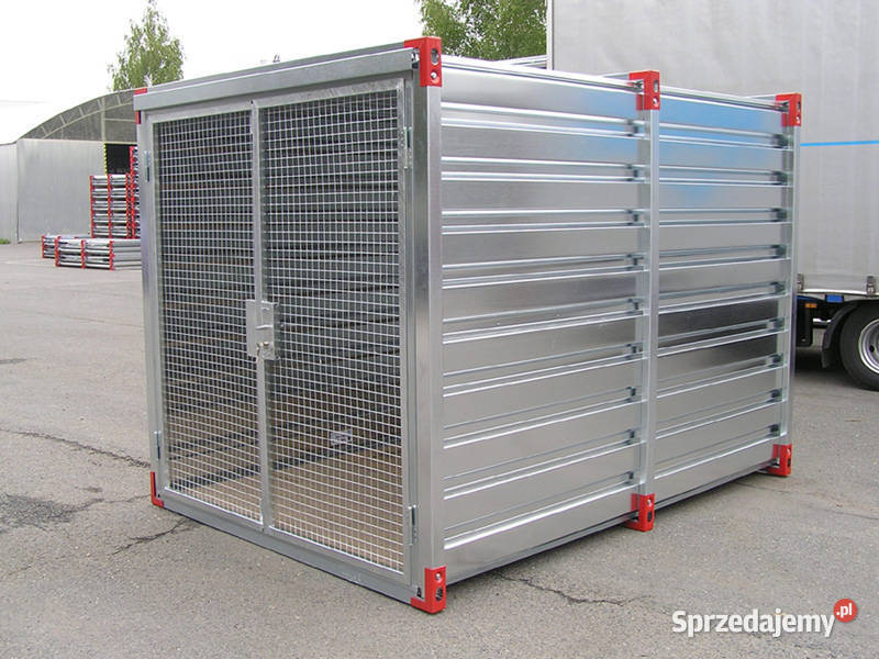 KONTENERY MAGAZYNOWE KOVOBEL SKŁADANE CERTYFIKAT Biznes i Przemysł Oława