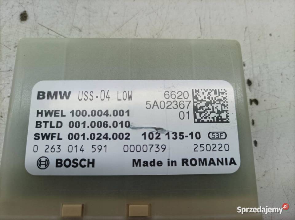 MODUŁ PDC PARKOWANIA 5A02367 Bmw Seria 1 III Motoryzacja