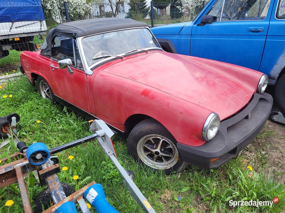 MG Midget 1975 czerwony Midget