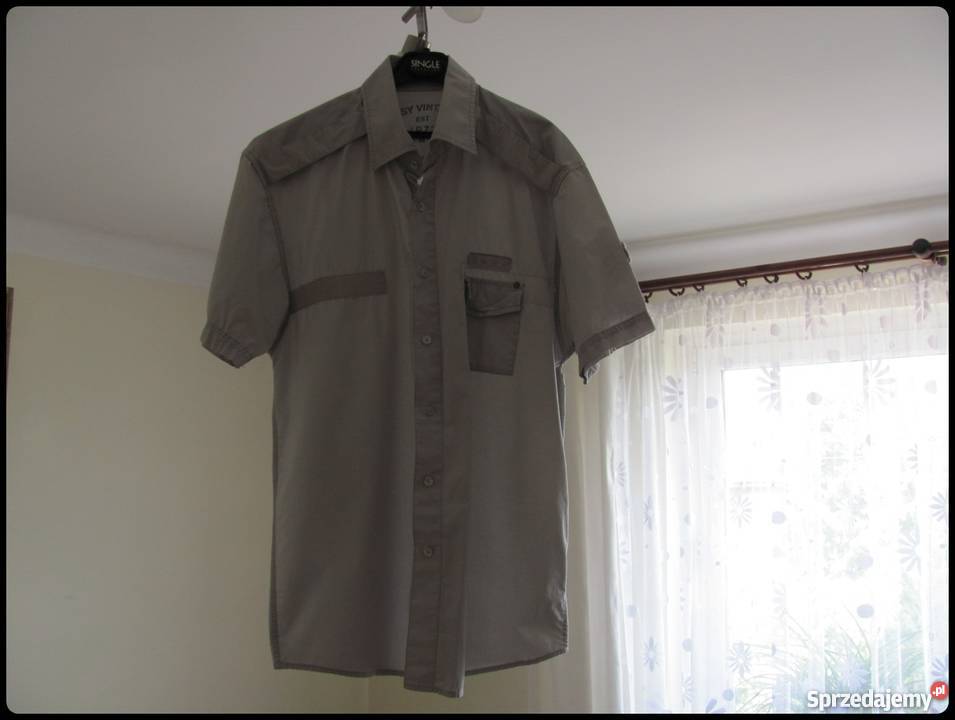 Bawełniana koszula męska EASY rozmiar M mazowieckie