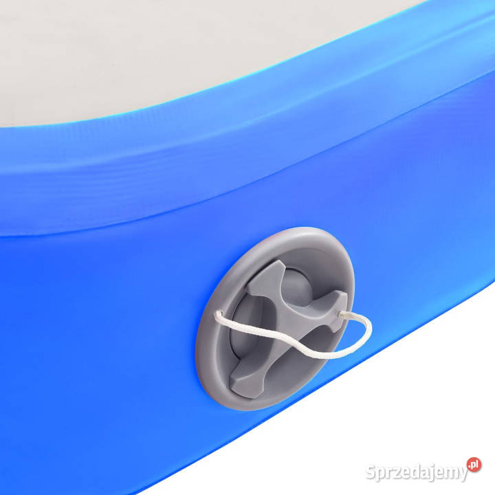 Mata gimnastyczna z pompką 300x100x20 PVC Warszawa sprzedam