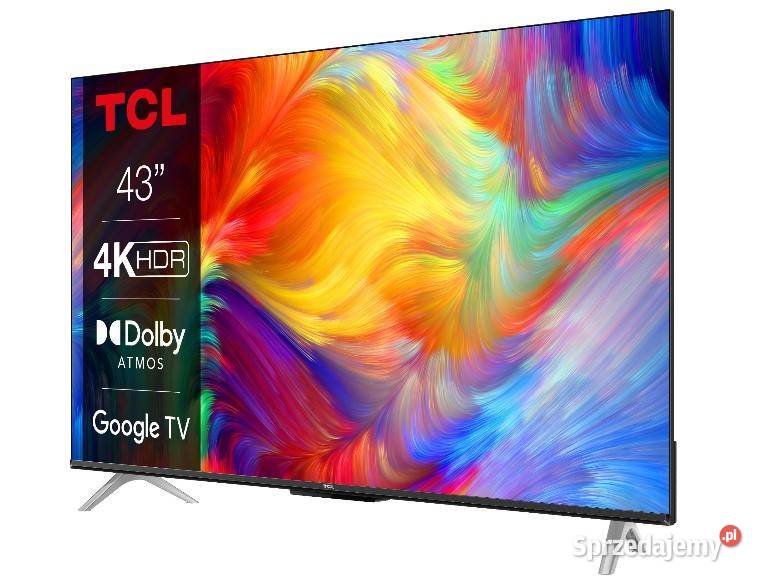 TV 43 4K UHD Smart TV z WiFi GoogleTV YouTube Karlino
