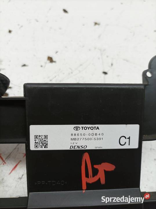 MODUŁ KLIMATYZACJI 886500DB40 Toyota Yaris IV