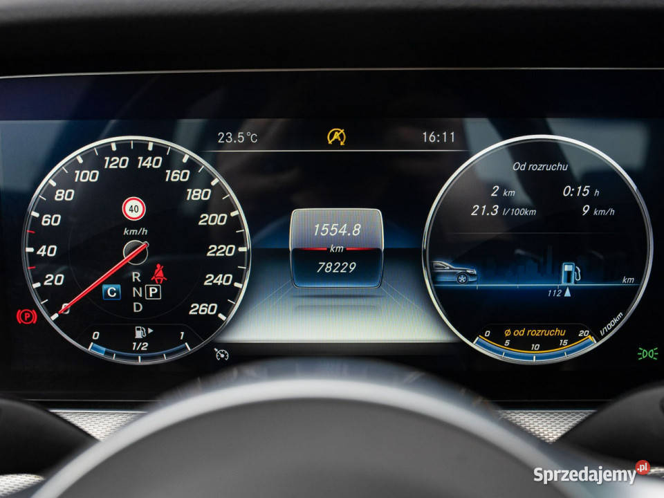 Mercedes E 220 WT2066CE 220 d 4Matic Ambient czujnik deszczu Gdańsk