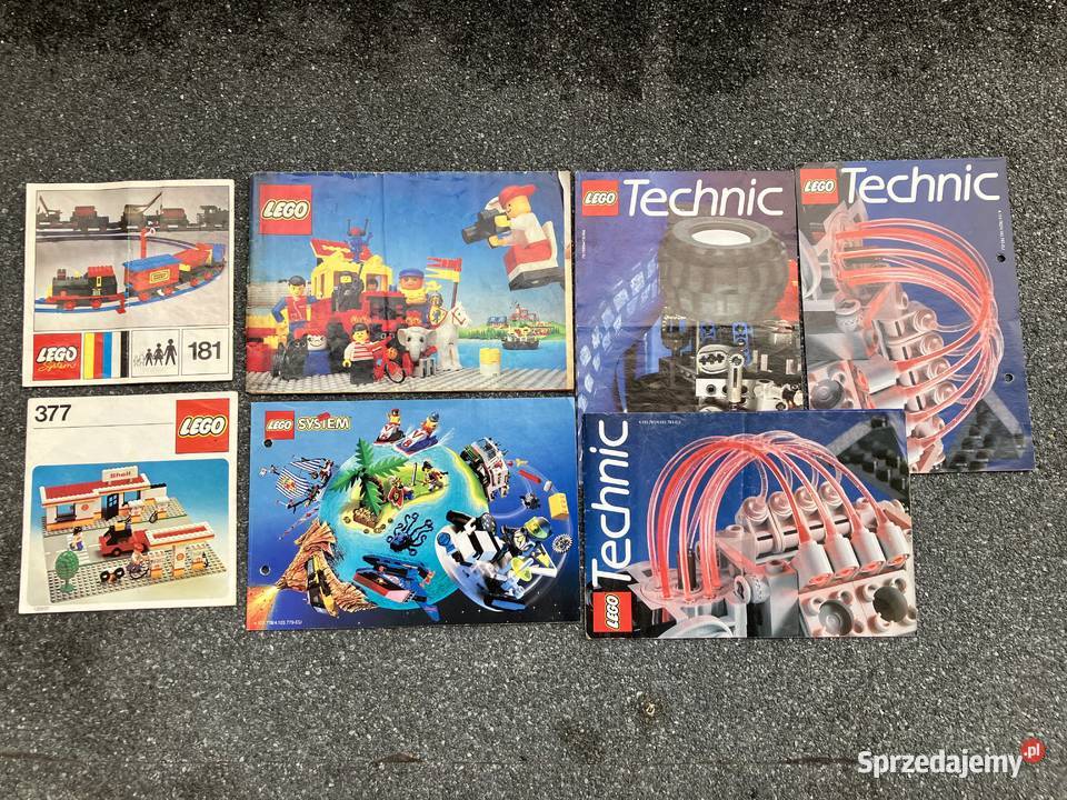CAŁOŚĆ Stare Katalogi LEGO lata 80 i 90 Castle Warszawa