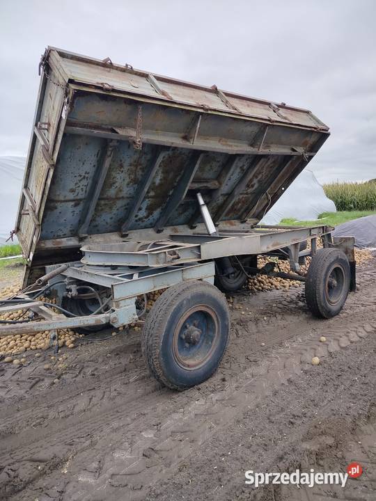 Sprzedam przyczepę Autosan d 47 wywrotka Przyczepy rolnicze wielkopolskie Wieczyn