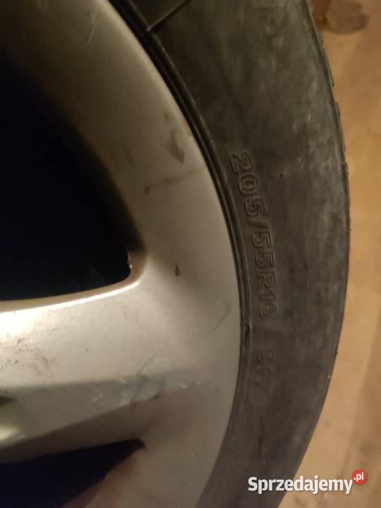 Alufelgi plus opony zimowe 16 Średnica 16" Sosnowiec