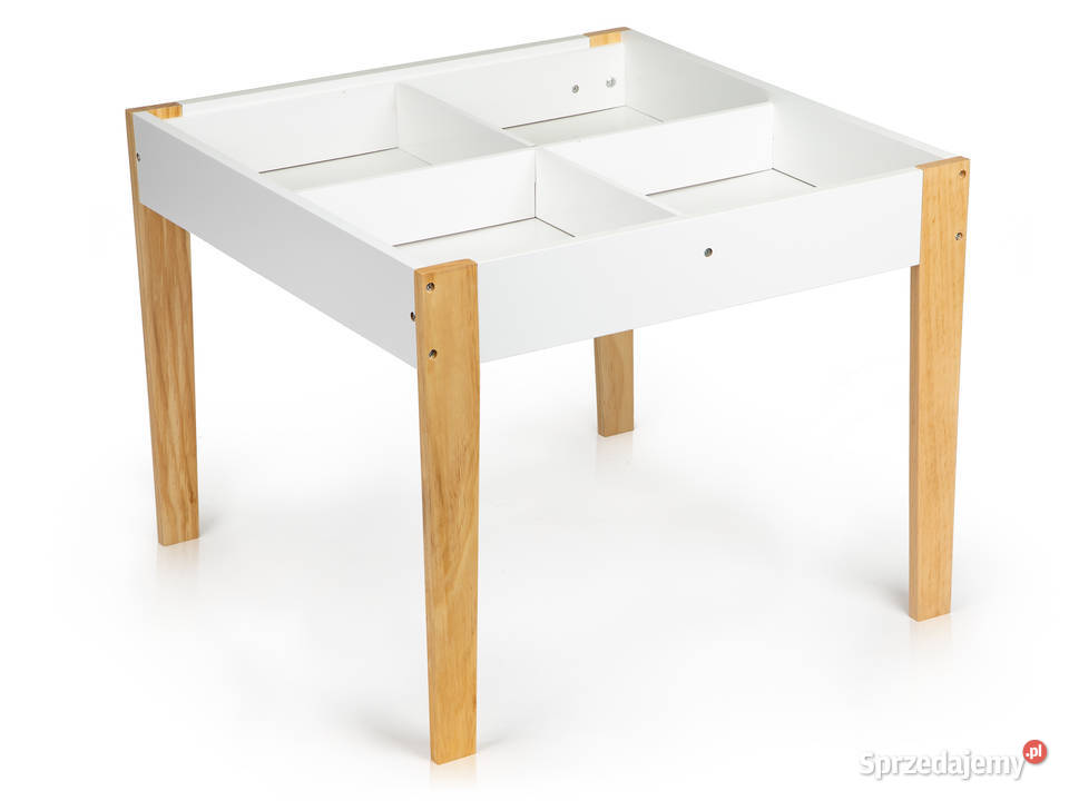 Stolik z dwoma krzesłami zestaw mebli dzieci Smogorzów