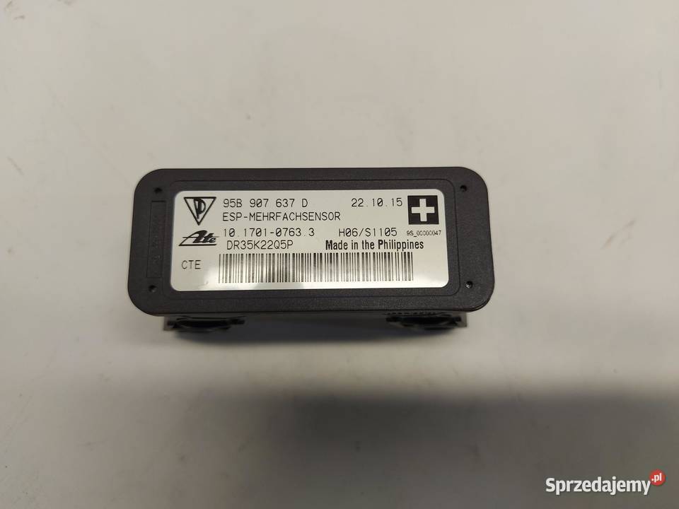 PORSCHE MACAN S 95B Czujnik ESP 95B907637D Motoryzacja dolnośląskie
