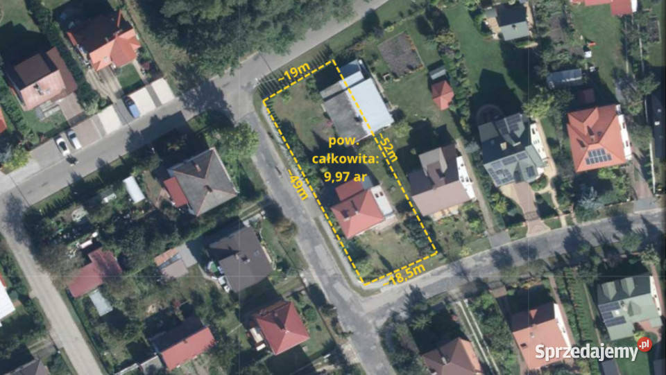 Dom z budynkiem gospodarczym lesie 1000m2 Tomaszów Lubelski sprzedam