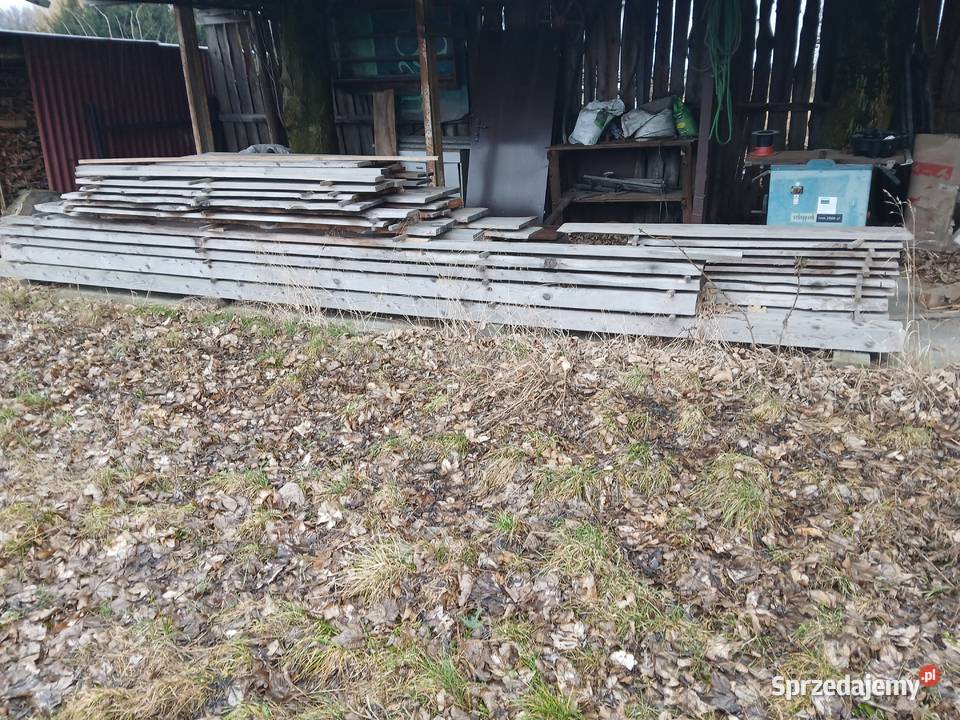 Modrzew tarcica sezonowana Pozostałe Pszenno sprzedam