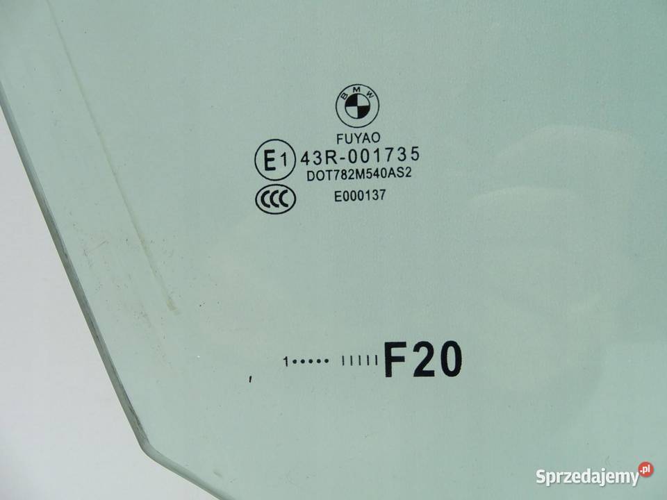 SZYBA DRZWI PRAWA PRAWY PRZÓD PRZEDNIA BMW F20 sprzedam