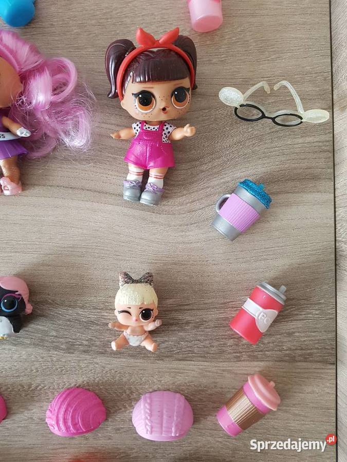 3 Lalek Lol Suprise ze zwierzątkami dużo sprzedam