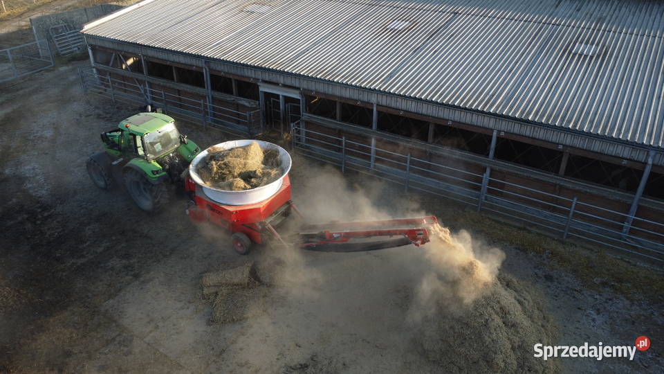 Rozdrabniacz słomy siana kukurydzylucerny wielkopolskie Janków Przygodzki