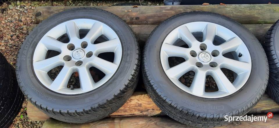 Felgi aluminiowe toyota 16 65 5x1143 426110F0701 Kościerzyna sprzedam