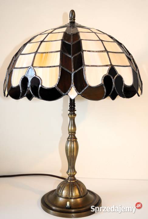 Piękna Lampa witrażowa wielkopolskie Wysoka