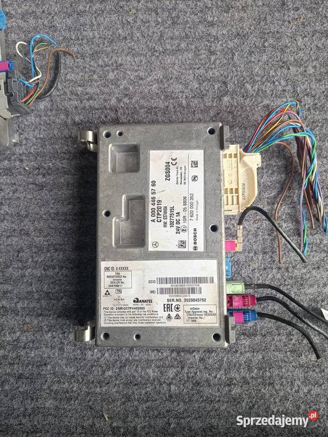 Moduł sterownik A0004465760 CTP2019 Mercedes świętokrzyskie Staszów sprzedam