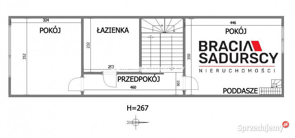 Mieszkanie 81m2 4 pokoje Myślenice