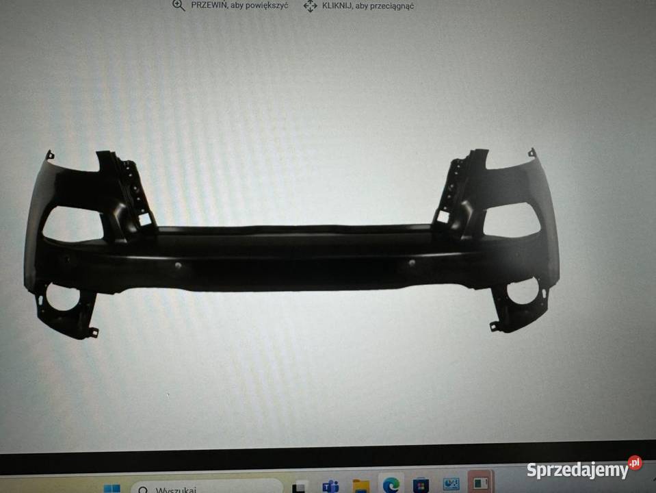 Jeep Cherokee KL zderzak przód belka aluminiowa