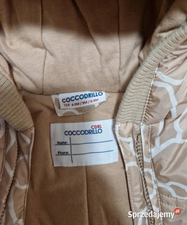 Kombinezon zimowy Coccodrillo 74 Ostrołęka