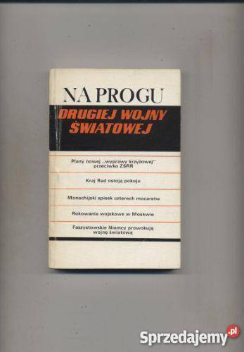 Na progu drugiej wojny światowejZarys polityki Szczecin sprzedam