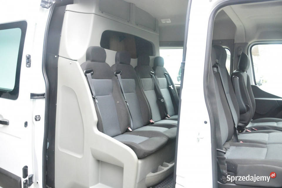 Renault Master średniak 7 osobowy brygadówka Warszawa