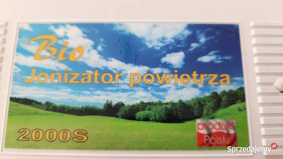 JONIZATOR OCZYSZCZACZ POWIETRZAMODEL 2000S Borzęcin Duży sprzedam