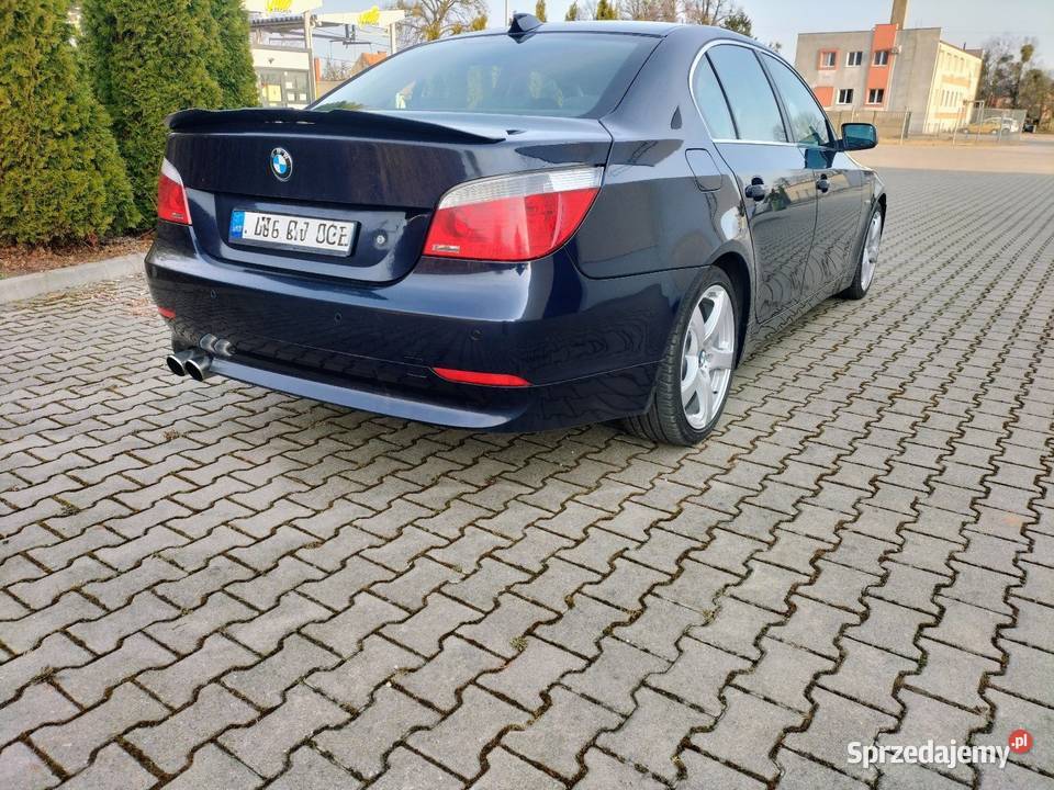 BMW E60 2005r m54b22 170szyberdach ładna ESP wielkopolskie Gołuchów