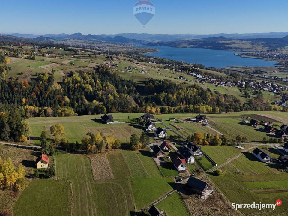 DZIAŁKA BUDOWLANA Z WIDOKIEM NA TATRY asfalt Szlembark